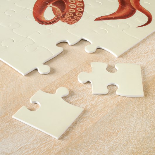  afbeelding van een octopus legpuzzel (Zijkant)