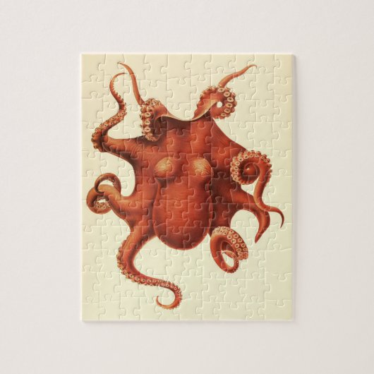  afbeelding van een octopus legpuzzel (Verticaal)
