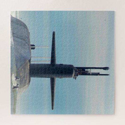 Afbeelding van een onderzeeër Tennessee Jigzaag Pu Legpuzzel (Horizontaal)