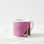 afbeelding van een schattige beagelpuppy die mam b espresso kop (Voorkant rechts)