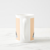 afbeelding van een schattige beagelpuppy die mam b porselein kop (Achterkant)