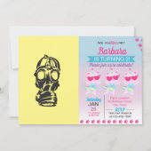 afbeelding van een schetsgasmasker kaart (Voorkant)