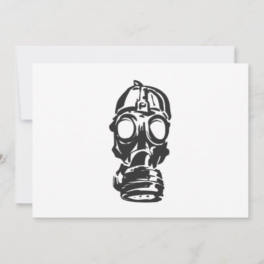 afbeelding van een schetsgasmasker kaart (Achterkant)