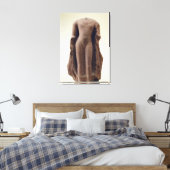 Afbeelding van een staande Boeddha, Jamalpur, Math Canvas Afdruk (Insitu (Slaapkamer))