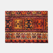 Afbeelding van een  tapijt. Fluffy-structuurpatroo Deurmat (Voorkant)