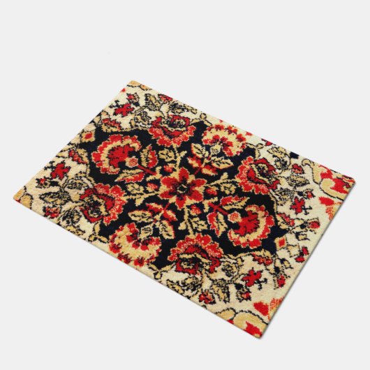 Afbeelding van een tapijt. Indrukwekkende textuur Deurmat (Schuin)