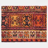 Afbeelding van een  tapijt. Indrukwekkende textuur Fleece Deken (Voorkant (Horizontaal))