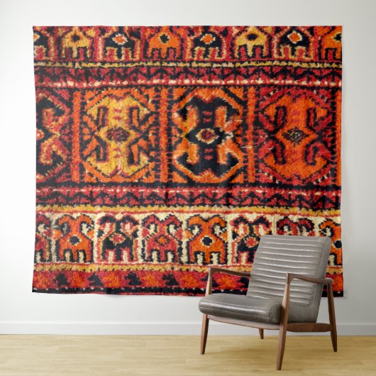 Afbeelding van een  tapijt. Indrukwekkende textuur Wandkleed (In Situ (horizontaal))