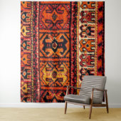 Afbeelding van een  tapijt. Indrukwekkende textuur Wandkleed (In situ)