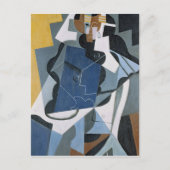 Afbeelding van een vrouw, 1917 briefkaart (Voorkant)