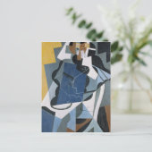 Afbeelding van een vrouw, 1917 briefkaart (Staand voorkant)