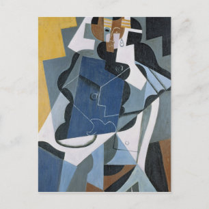 Afbeelding van een vrouw, 1917 briefkaart