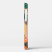 afbeelding van een waterverf van een beenvos op ee Case-Mate iPhone case (Achterkant / Links)