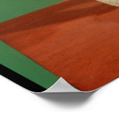 Afbeelding van een worstelaar poster (Hoek)