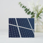 Afbeelding van een zonne-energiepaneel grappig briefkaart (Staand voorkant)