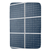 Afbeelding van een zonnepaneel grappig badmat (Voorkant Verticaal)