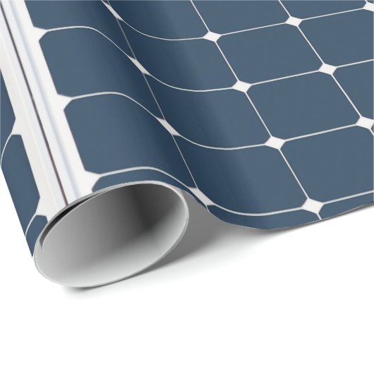 Afbeelding van een zonnepaneel grappig cadeaupapier (Rol Hoek)