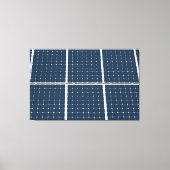 Afbeelding van een zonnepaneel grappig canvas afdruk (Voorkant)