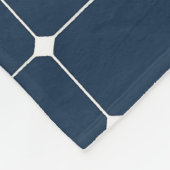 Afbeelding van een zonnepaneel grappig fleece deken (Hoek)