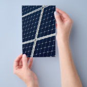 Afbeelding van een zonnepaneel grappig flyer (Hand)