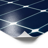 Afbeelding van een zonnepaneel grappig foto afdruk (Hoek)