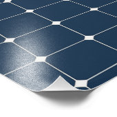 Afbeelding van een zonnepaneel grappig foto afdruk (Hoek)