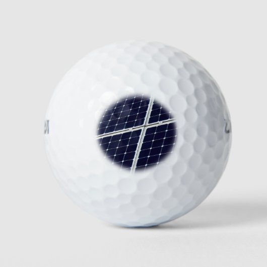 Afbeelding van een zonnepaneel grappig golfballen (Voorkant)