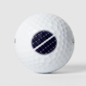 Afbeelding van een zonnepaneel grappig golfballen (Voorkant)