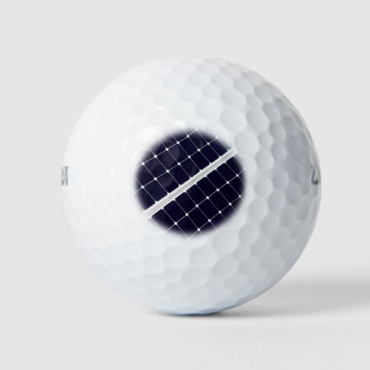 Afbeelding van een zonnepaneel grappig golfballen (Voorkant)