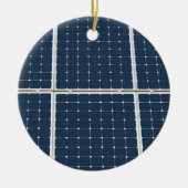 Afbeelding van een zonnepaneel grappig keramisch ornament (Voorkant)