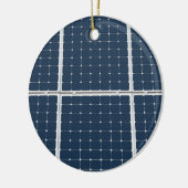 Afbeelding van een zonnepaneel grappig keramisch ornament (Links)