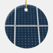 Afbeelding van een zonnepaneel grappig keramisch ornament (Achterkant)