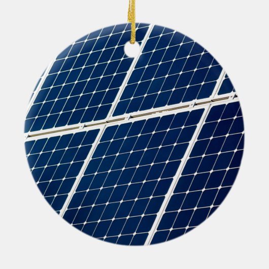 Afbeelding van een zonnepaneel grappig keramisch ornament (Achterkant)