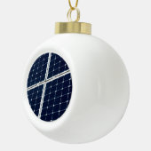 Afbeelding van een zonnepaneel grappig keramische bal ornament (Rechts)