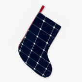 Afbeelding van een zonnepaneel grappig kleine kerstsok (Voorkant (Hangend))