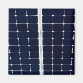 Afbeelding van een zonnepaneel grappig magneet (Voorkant)