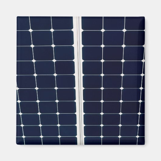 Afbeelding van een zonnepaneel grappig magneet (Voorkant)