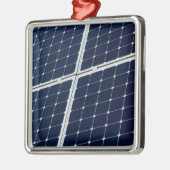 Afbeelding van een zonnepaneel grappig metalen ornament (Links)