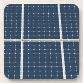 Afbeelding van een zonnepaneel grappig onderzetter (Voorkant)