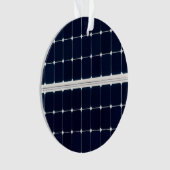 Afbeelding van een zonnepaneel grappig ornament (voorkant)