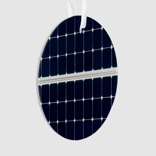 Afbeelding van een zonnepaneel grappig ornament (voorkant)