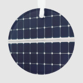 Afbeelding van een zonnepaneel grappig ornament (achterkant)