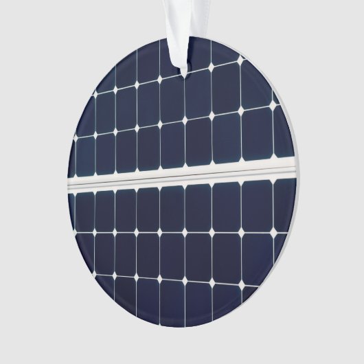 Afbeelding van een zonnepaneel grappig ornament (voorkant)