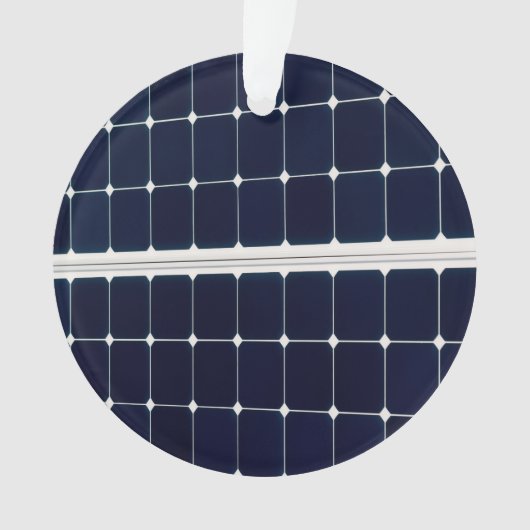 Afbeelding van een zonnepaneel grappig ornament (voorkant)