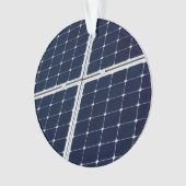 Afbeelding van een zonnepaneel grappig ornament (voorkant)