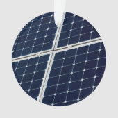Afbeelding van een zonnepaneel grappig ornament (voorkant)