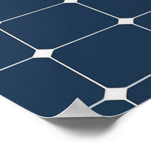 Afbeelding van een zonnepaneel grappig poster (Hoek)