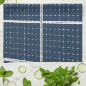 Afbeelding van een zonnepaneel grappig theedoek (Gevouwen)