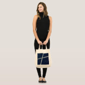 Afbeelding van een zonnepaneel grappig tote bag (Voorkant (model))