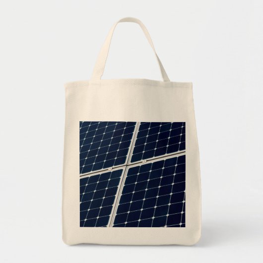 Afbeelding van een zonnepaneel grappig tote bag (Voorkant)